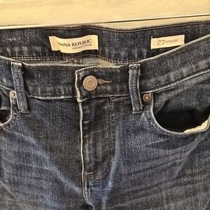 Banana Republic straight leg denim jeans